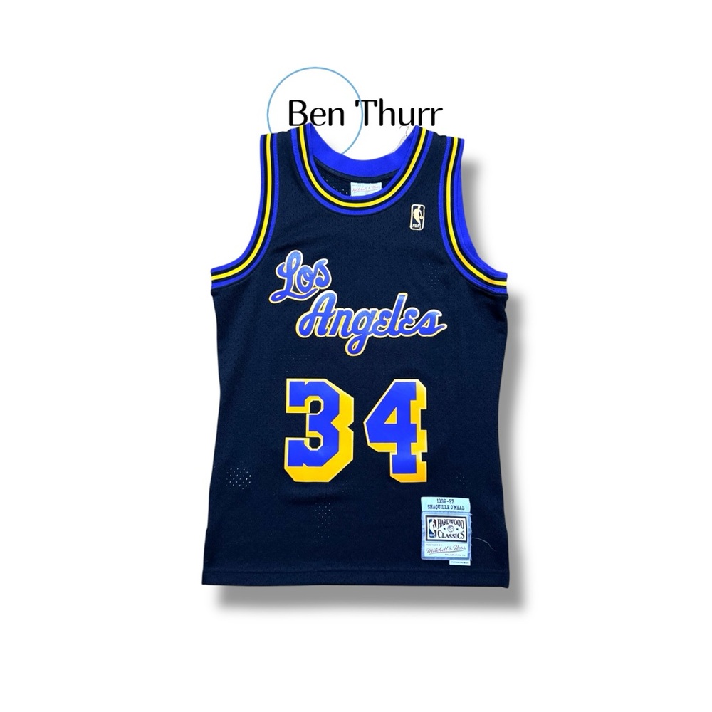 Size S - Mitchell & Ness Lakers Shaq Jersey